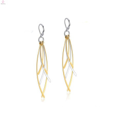Women drop earrings stud,silver and gold stud drop earrings